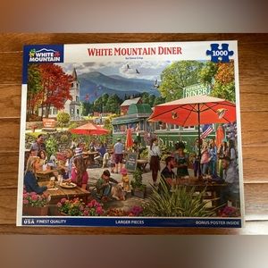 White Mountain 1000 piece puzzle